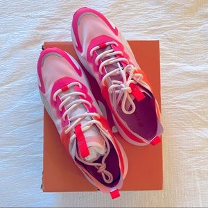 FABLETICS Cheviot performance sneaker in neon size 10 NWT